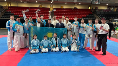 Каратисты Карагандинской области стали чемпионами мира