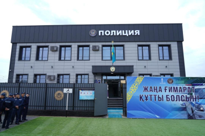 Современное здание полиции открыли в Туркестанской области