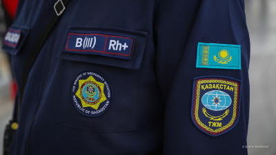 В Шымкенте произошел пожар в частном жилом доме