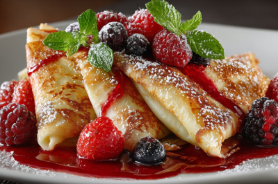 Такой креп-сюзетт не подают даже в лучших ресторанах Франции! Готовлю дома за 20 минут, а гости думают, что я пригласил шеф-повара