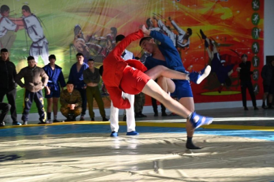 В Атырау прошел чемпионат по самбо