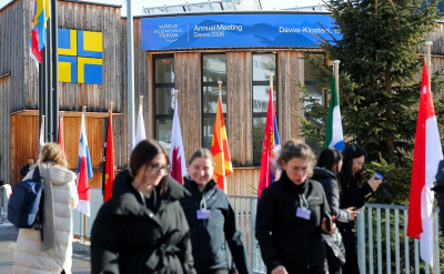 FT рассказала о &laquo;пятом языке&raquo; на форуме в швейцарском Давосе