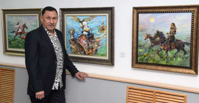 В галерее «Улар» проходит выставка работ Рысбека Искакова