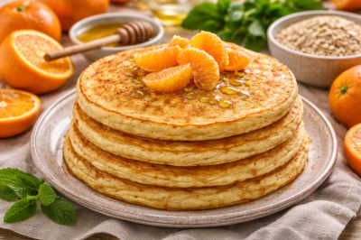 В пост балую всех мандариновыми блинчиками без яиц &mdash; получаются нежнейшие. Они как десерт