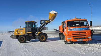 Зимний период: в Астане коммунальные службы работают круглосуточно